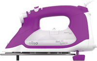 Oliso TG1600 Pro Plus 1800 Watt SmartIron with Auto Lift - for Clothes, Sewing, Quilting and Crafting Ironing | Diamond Ceramic-Flow Soleplate Steam Iron,