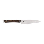 Shun Kanso Steak Knife, 5 Inch Stainless Steel Handcrafted in Japan with Tagayasan Wood Handle, Full Tang