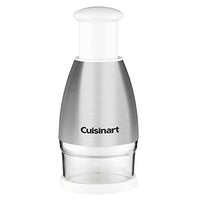 Cuisinart CTG-00-SCHPW Stainless Steel Chopper, 8.2" x 3.9" x 3.9", White