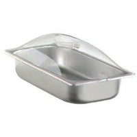 Broil King SPL-3P 1/3 Size 2.6 qt. Chafing Pan & Plastic Lid