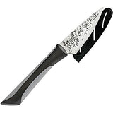 Kai Luna 7 Inch Santoku Knife with Sheath and Soft-Grip Handle