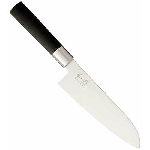 Kai Wasabi Black Santoku Knife, 6-1/2-Inch