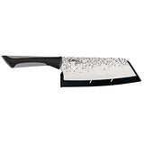 Kai Luna 7 Inch Santoku Knife with Sheath and Soft-Grip Handle