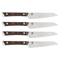 Shun Kanso Steak Knife, 4 Piece Set SWTS0430, SWT0711, Steel