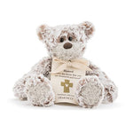 DEMDACO Blessing Mini Giving Bear Brown 8.5 inch Plush Polyester Fabric Stuffed Animal