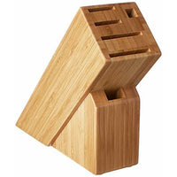 Kai Bamboo Knife Block, Brown