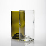 D&V Glass Vintage Collection, Tall Beverage/Cocktail Glass, 16-Ounce, Olive Green