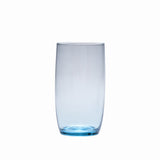 D&V Glass Gala Collection Iced Beverage/Cocktail Glass 19 Ounce, Aquamarine Blue