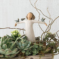 Willow Tree Happiness, Sculpted Hand-Painted Figure