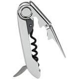 Vinturi All-In-One Waiter's Corkscrew Bottle Opener and Foil Cutter, Silver