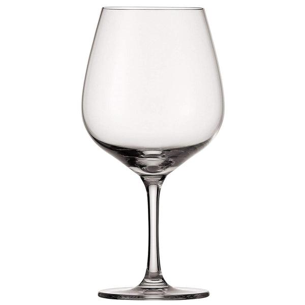 D&V Valore Lead Free, Break-Resistant, European Crystal Glass, Burgundy or Soft Mature Red Wine Glass, 24.1 Ounce