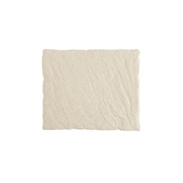 Slayte Fortaluxe Superwhite Sand 10 x 8 Inch Rectangular Tray