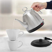 Chantal ELSL37-03M BRS Mia Ekettle Electric Kettle, 32 oz, Brushed Stainless Steel