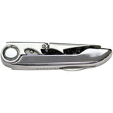 Vinturi All-In-One Waiter's Corkscrew Bottle Opener and Foil Cutter, Silver