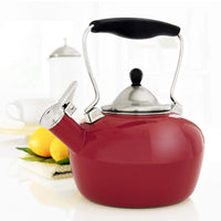 Chantal 37-CAT RA Catherine Teakettle, 1.8 quart, Apple Red