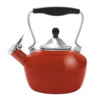 Chantal 37-CAT CB Catherine Teakettle, 1.8 quart, Cinnabar