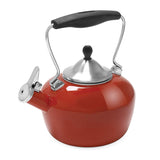 Chantal 37-CAT CB Catherine Teakettle, 1.8 quart, Cinnabar