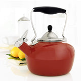 Chantal 37-CAT CB Catherine Teakettle, 1.8 quart, Cinnabar