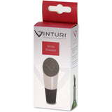 Vinturi Wine Stopper, Black, One size, Silver