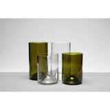 D&V Glass Vintage Collection, Short Beverage/Cocktail Glass, 12-Ounce, Olive Green