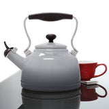 Chantal 37 OM FG Lake Teakettle Tea Kettle, 1.7 Qt, Faded Grey