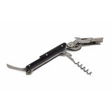 Peugeot 200428 Clavelin 14cm-5.5in. Black Sommelier Corkscrew 5.5 inch