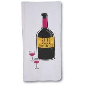 CorkPops 77700 "Size Does Matter" Bar Towel