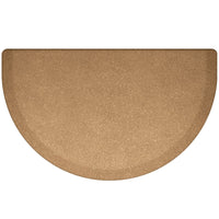 WellnessMats Studio Semi-Circle Anti-Fatigue Floor Mat - Granite Gold