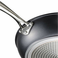 Kyocera CFP20BK Ceramic Coated Fry Pan, 8 inch, Black