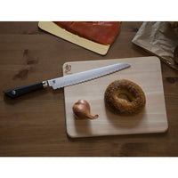 Shun Sora 9-inch Bread Knife with Traditional Japanese-Style Handle and Proprietary Composite Blade Technology; Serrated Edge