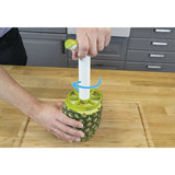 Tomorrow's Kitchen Pineapple Corer, Slicer and Wedger for Small, Medium and Large Pineapples