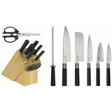 Kai Wasabi WBS0800 Kai Wasabi Black 8-Piece Knife Block Set