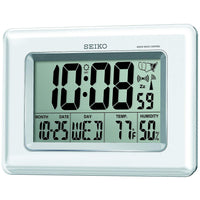 Seiko QHR020WLH Advanced Technology R-Wave Desk Clock