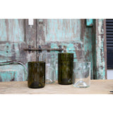 D&V Glass Vintage Collection, Short Beverage/Cocktail Glass, 12-Ounce, Olive Green