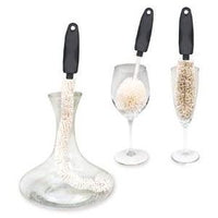 CorkPops 86000 Wine Brush Cleaning Trio