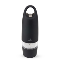 Peugeot 25939 Zest Electric Soft Touch 7 Inch Salt Mill, Black