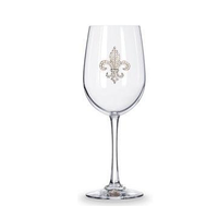 Corkpops 0400-001-100 Diamond Fluer De Lis Stemmed