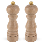 Peugeot 2/23386 Paris U'Select 7 Inch Salt and Pepper Mill Set, Natural