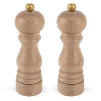 Peugeot 2/23386 Paris U'Select 7 Inch Salt and Pepper Mill Set, Natural