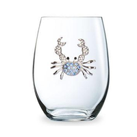 Corkpops 0300-002-200 Blue Crab Stemless