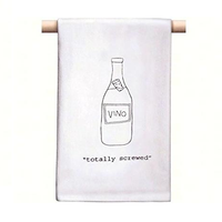 CorkPops 77710 "Totally Screwed" Bar Towel