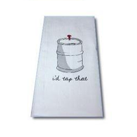 CorkPops 66610 "I'd Tap That" Beer Bar Towel