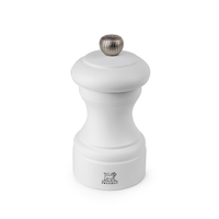 Peugeot 24215 Bistro 4 Inch Pepper Mill, White Matte