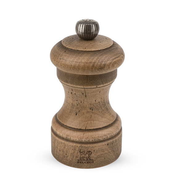 Peugeot 30940 Antique Bistro Beechwood 4 Inch Salt Mill