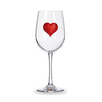 Corkpops 0900-009-100 Red Heart Stemmed