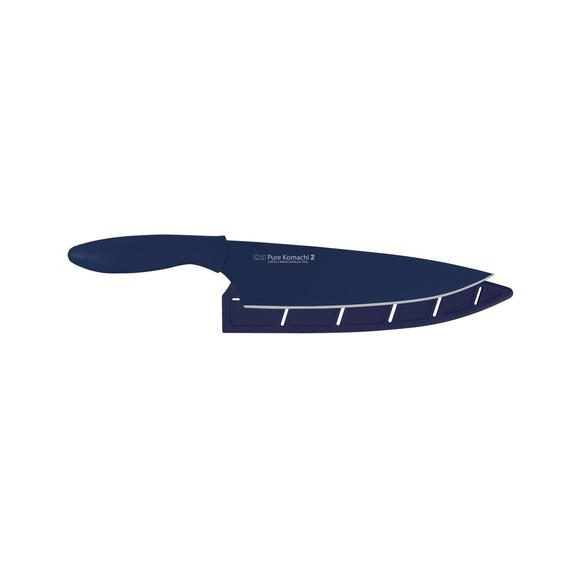 Komachi AB5076 8" Chef's Knife With Sheath, Navy