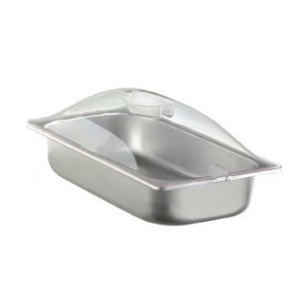 Broil King SPL-2P 1/2 Size 4.3 qt. Chafing Pan & Plastic Lid