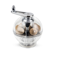 Peugeot 19501 Nutmeg Grinder Clear Acrylic