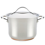 ANOLON 6.5-QT. Covered Stockpot, Stainless Steel