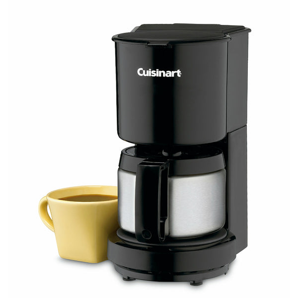 Cuisinart DCC-450BK 4-Cup Coffeemaker (Black) (Stainless Steel Carafe)